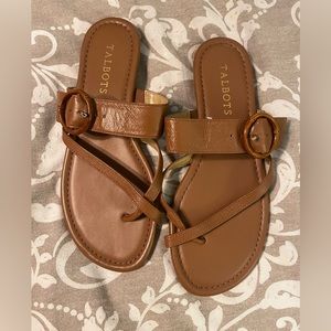 Talbots brown Sandals size 7
